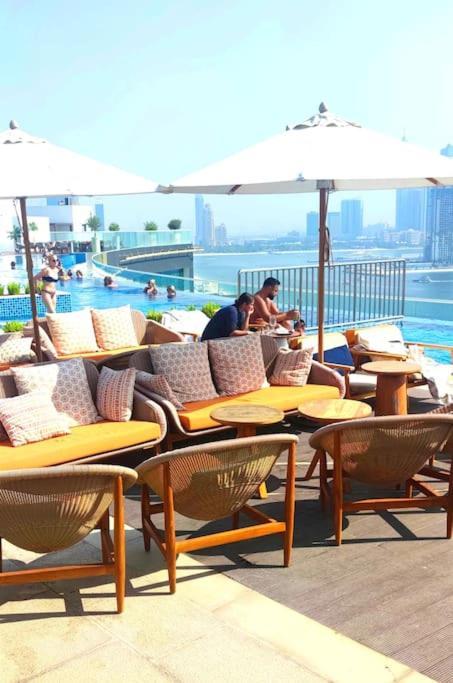 Amazing Apartment With Infinity Pool Dubai Exterior foto